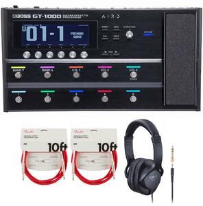 BOSS / GT-1000[周辺機器アイテム同時購入セット] フェンダー ケーブル