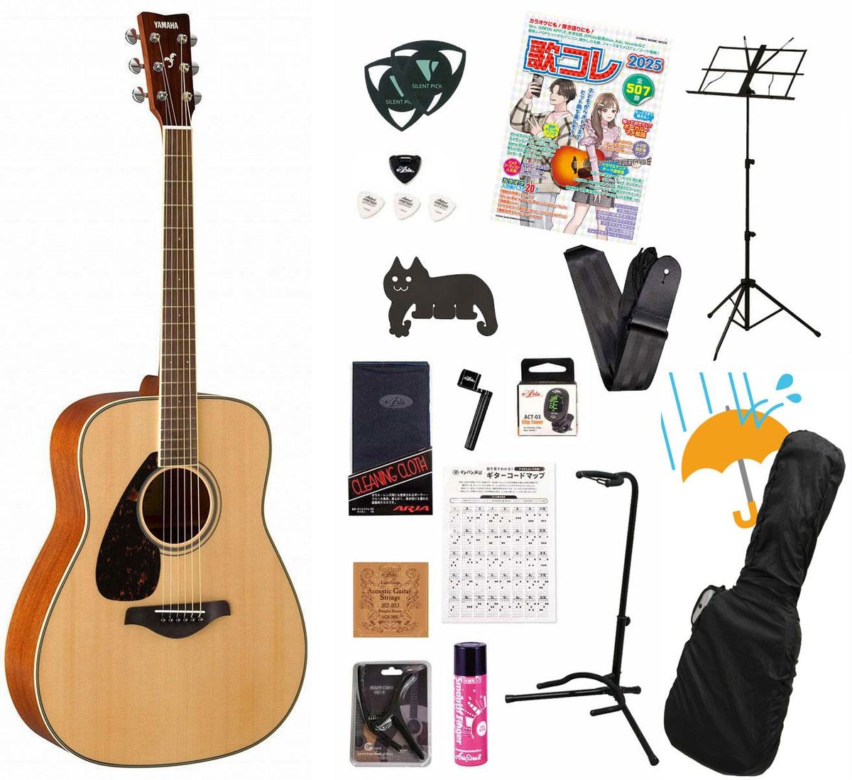 YAMAHA / FG820L NT (ナチュラル) 【左利き用】 ヤマハ フォークギター