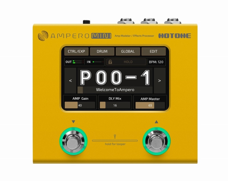 台数限定リミテッドカラー】HOTONE / AMPERO Mini Marigold アンプ