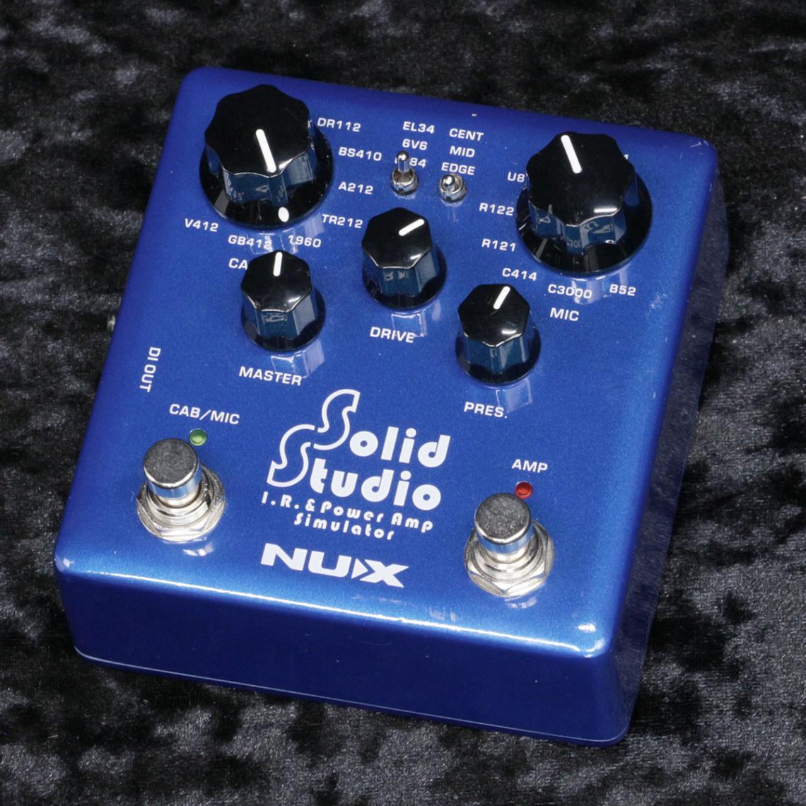 中古】NU-X / NSS-5 Solid Studio I.R. & Power Amp Simulator 【新宿