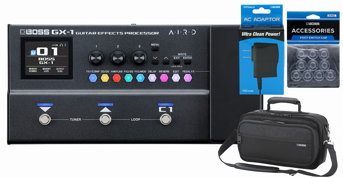 新製品】 BOSS / GX-1 Guitar Effects Processor [アダプター(PSA