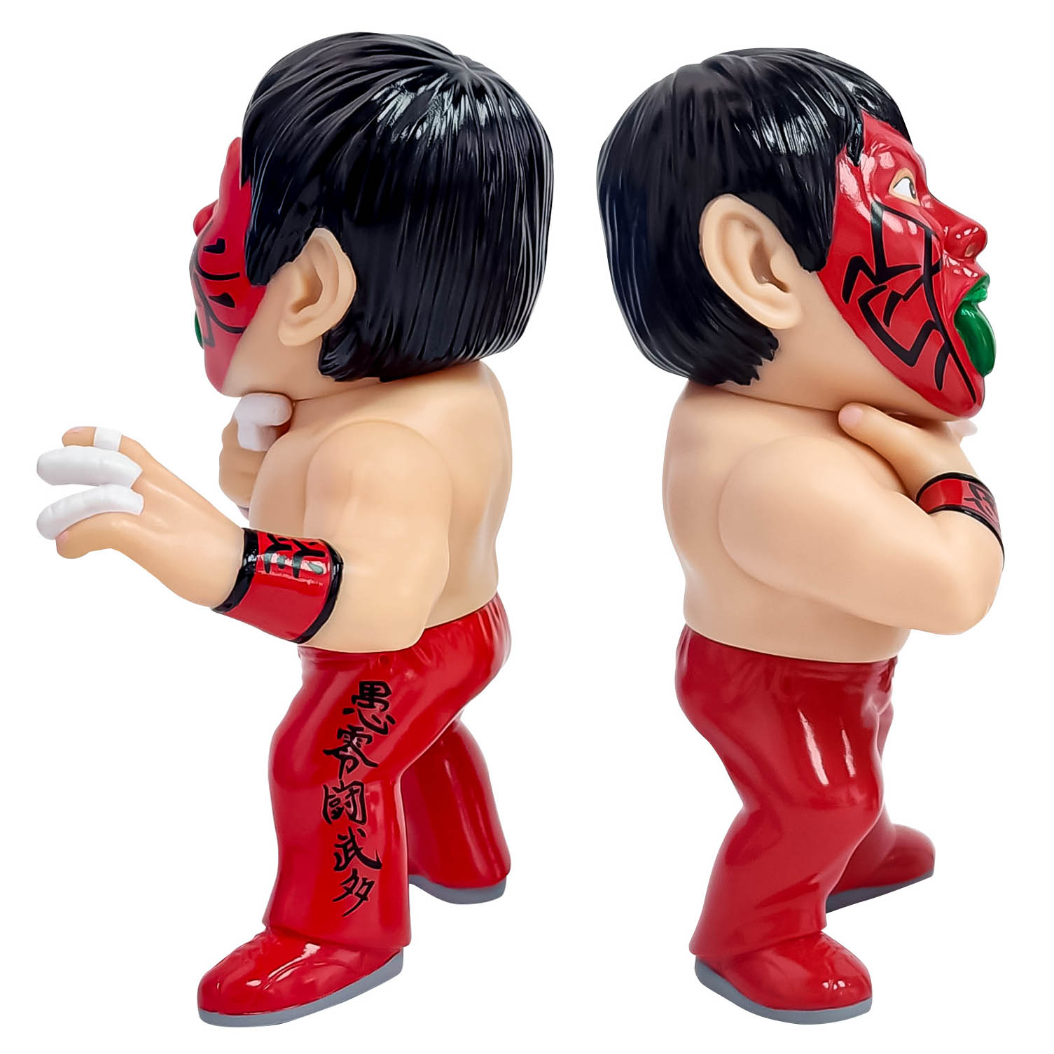 16dソフビコレクション016 グレート・ムタ [初期 赤ペイントVer