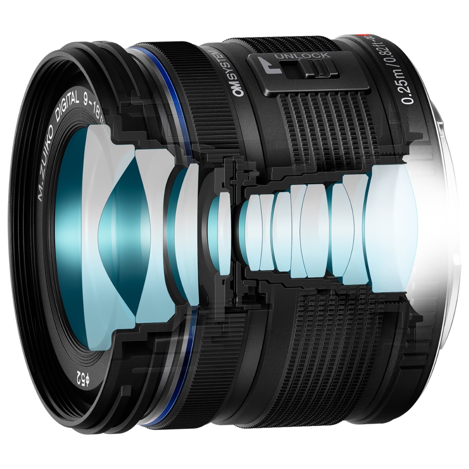 OM SYSTEM M.ZUIKO DIGITAL ED 9-18mm F4.0-5.6II | 交換レンズ