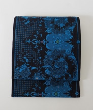 正絹袋帯 山下織物㈱ 本場奄美大島泥染 | 袋帯 | 京都西陣 帯の卸し