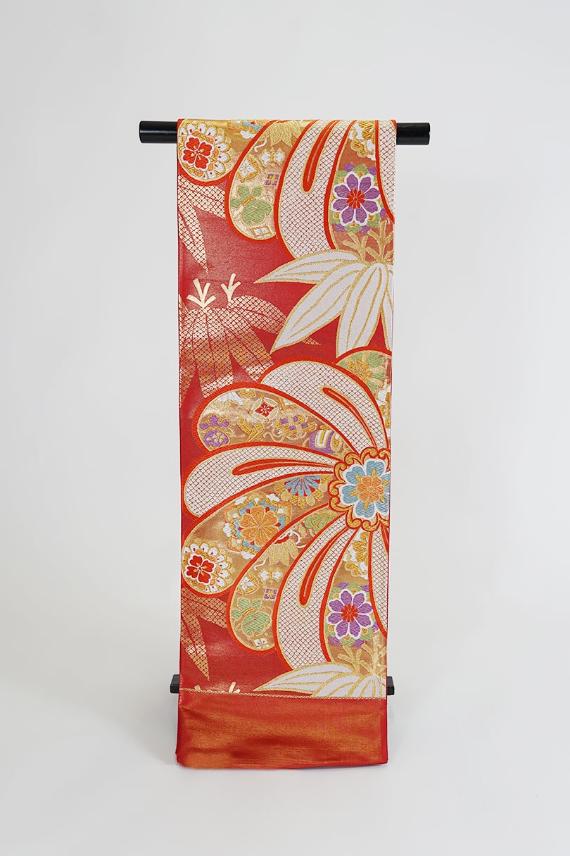 正絹袋帯 熊井機業店 宝尽くし文様 | 袋帯 | 京都西陣 帯の卸し問屋 帯