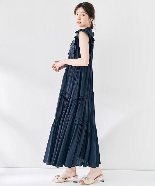 SALE40%OFF】COCODEAL ココディール エンブロイダリーフリルティアード