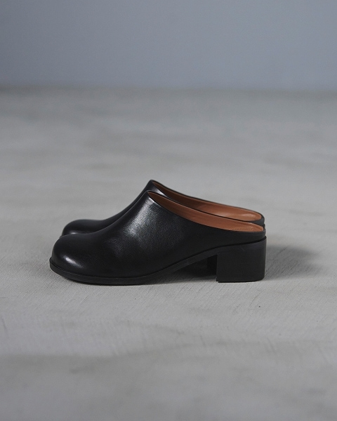 anuke アンヌーク Ecoleather Heel Slip-ons 62521021 /キャンセル返品