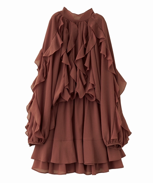 SALE40%OFF】COCODEAL ココディール カスケードボウタイフリルミニ