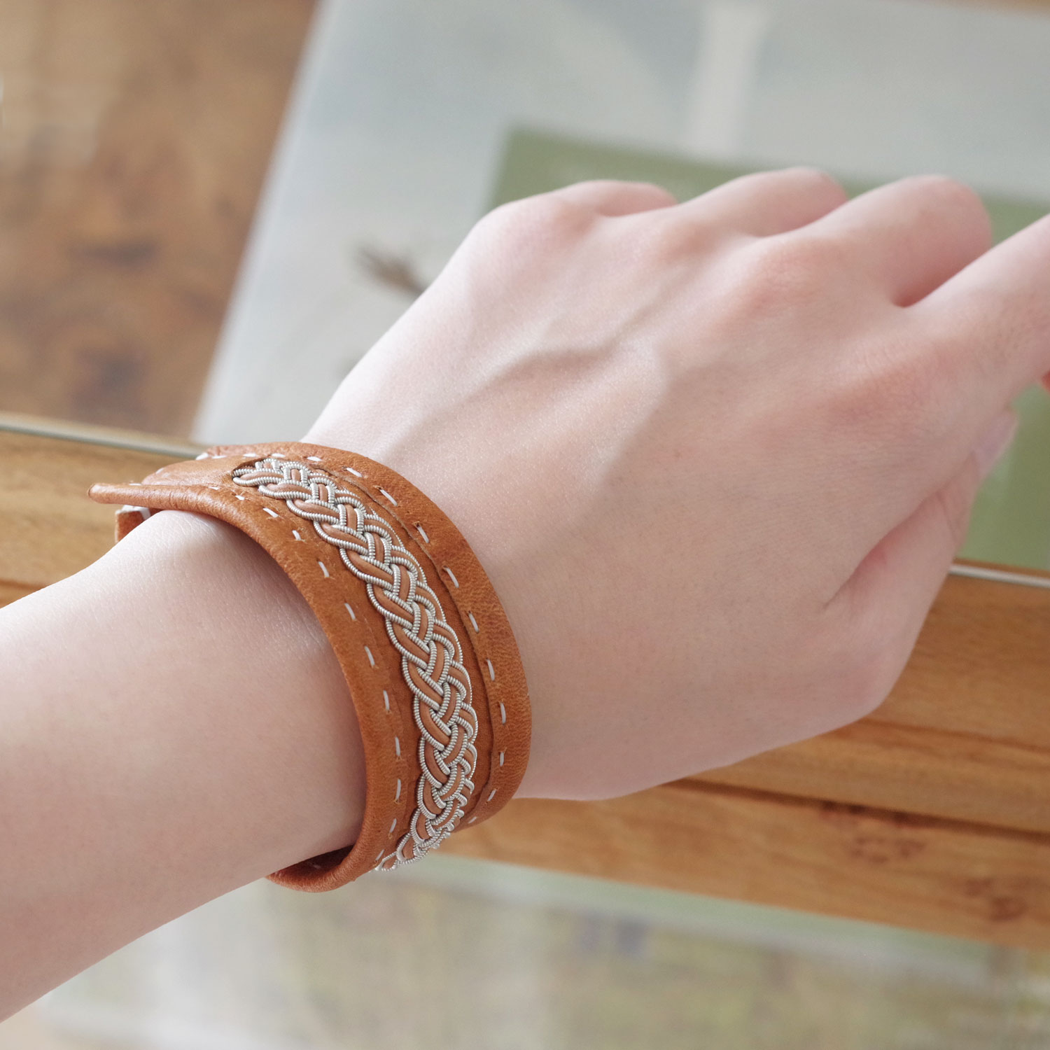 MARIA RUDMAN マリアルドマン : BCH46 bracelet レザーブレスレット