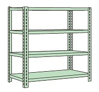 タニックスショップ】サカエ NB6434W｜ボルトレスラック中軽量型 NB-6434W