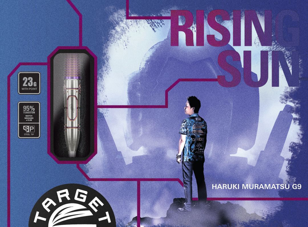 RISING SUN】G9 95% 23g SWISS POINT - HARUKI MURAMATSU