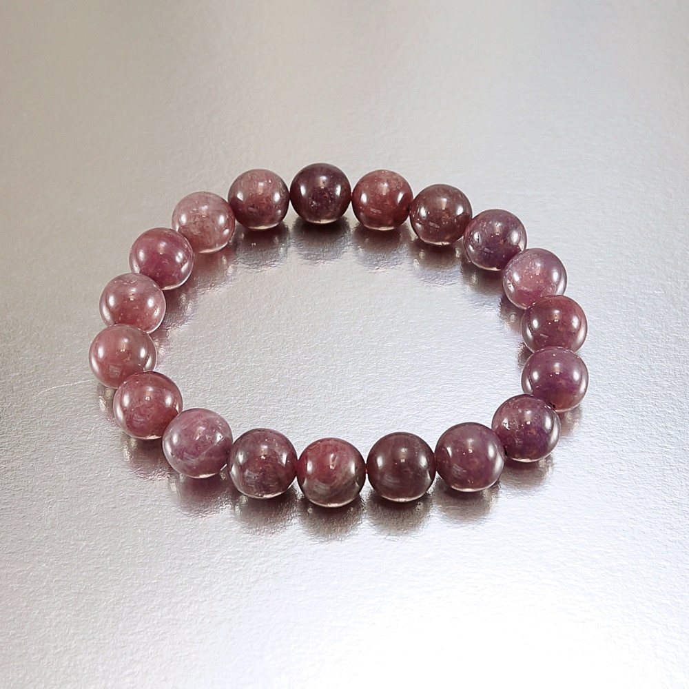 みきり品 ミャンマー産 ルビー 11mm 丸玉 ブレスレット 重量約47g 数珠