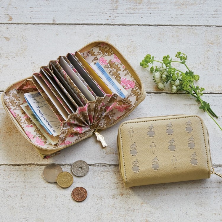 miffy カードが見やすい じゃばら式ミニ財布 BOOK BROWN SPECIAL