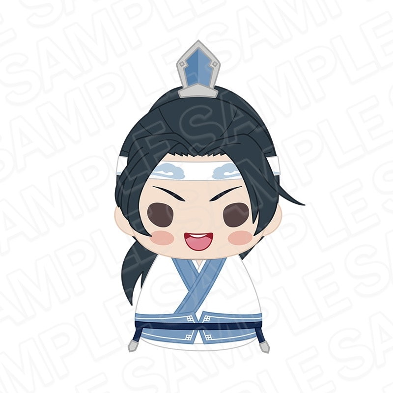 魔道祖師公式通販】魔道祖師 箔押し風ミニ色紙(ブラインド) 月下清影