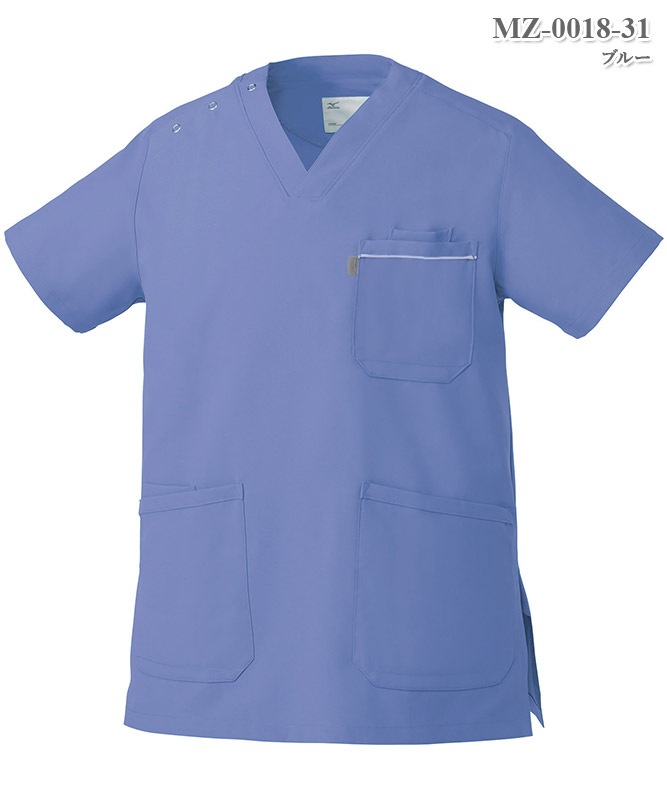 ミズノ男女兼用スクラブ半袖[チトセ製品] MZ-0018｜THS-白衣通販・販売