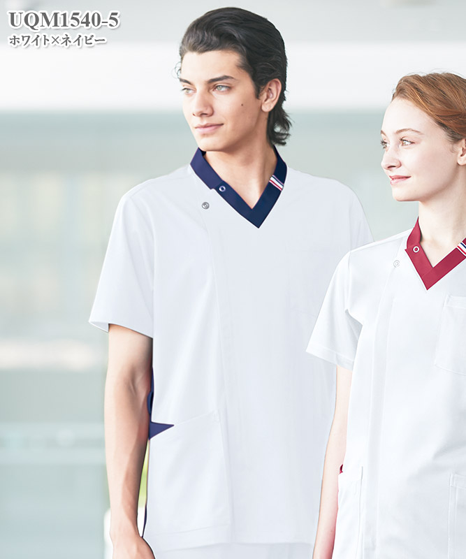 ルコックスポルティフユニセックススクラブ半袖[明石S.U.C.製品