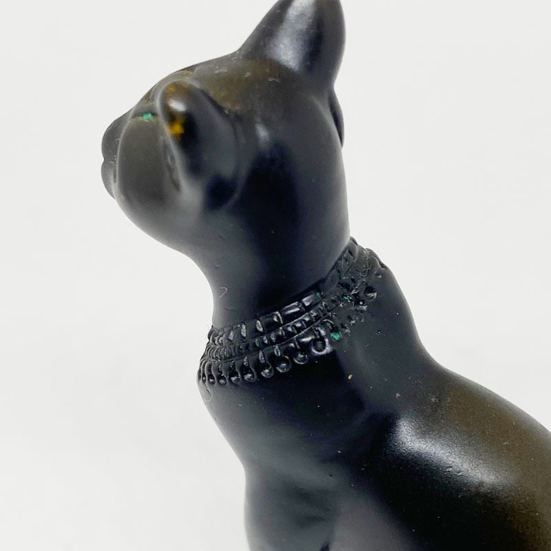 フランクリンミント Egyptian Style 猫フィギュリン Curio Cabinet