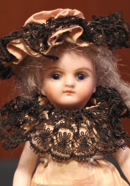 □□アンティーク オールビスク フレンチミニョネット□□価格はお