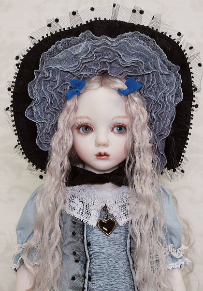 佐々木 士甫 作/ 球体関節人形 オールビスクドール 「 アイスブルーの