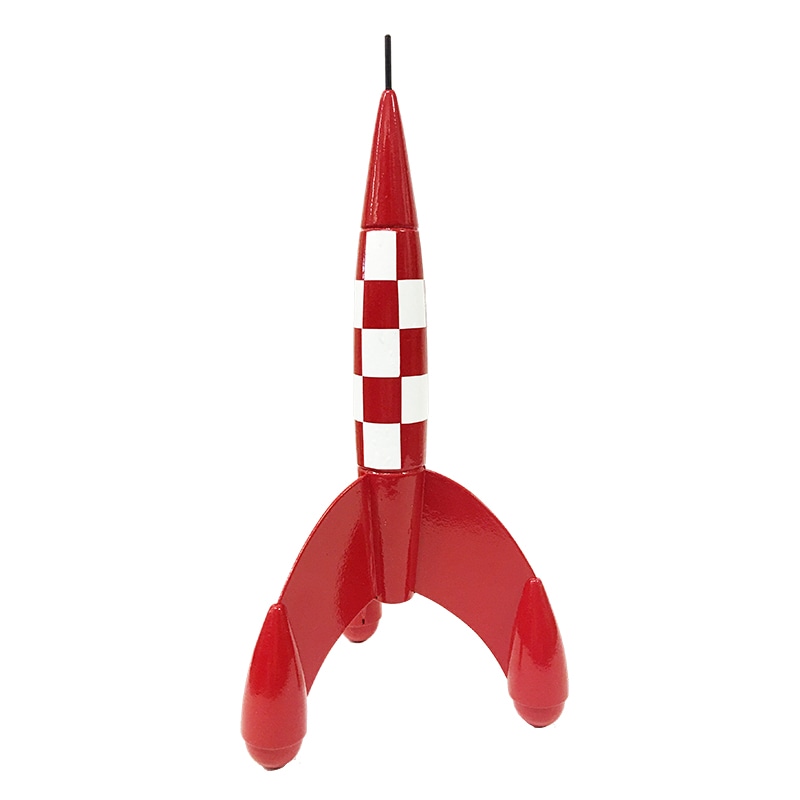WOOD ロケット 23cm | コレクターズ アイテム,ロケット | | TINTIN NET