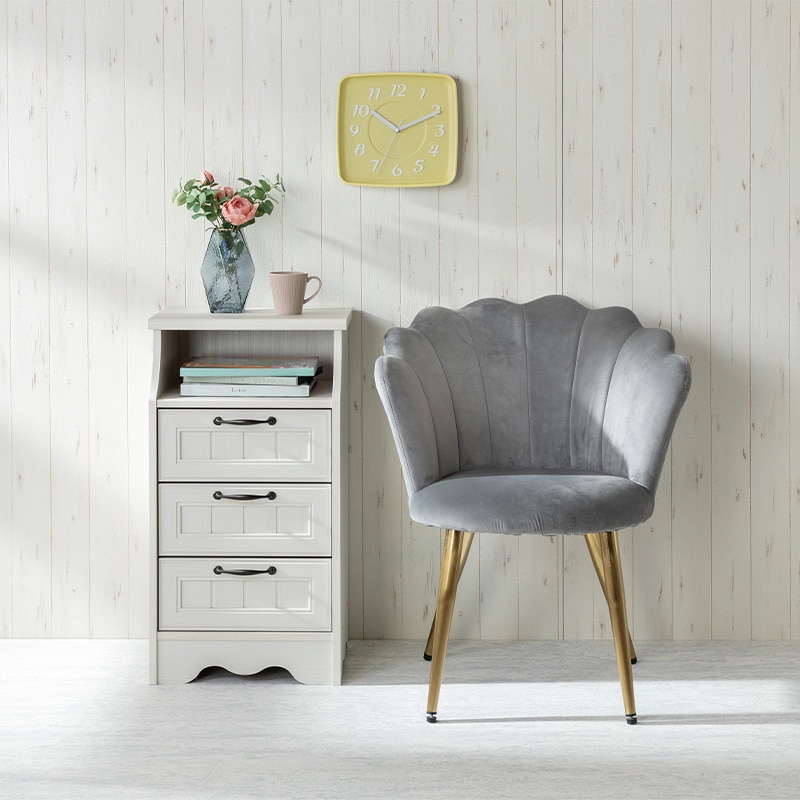 チェスト プリフィーネ2 IF PF2-8045HWH 白井産業【お客様組立商品】の