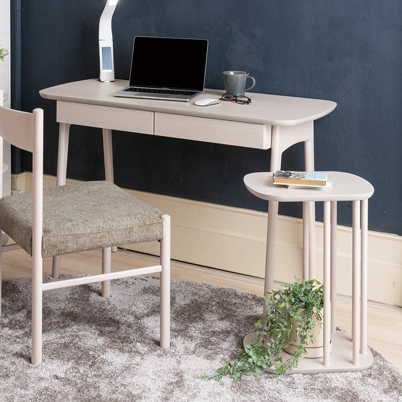 サイドテーブル MADOKA ST GYWH 【大型商品配送便でのお届け】 の通販