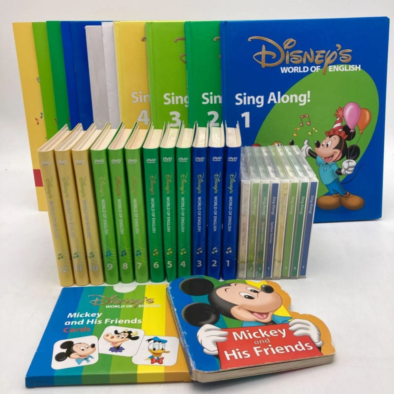 Disney World of English シングアロング DVD 1〜12
