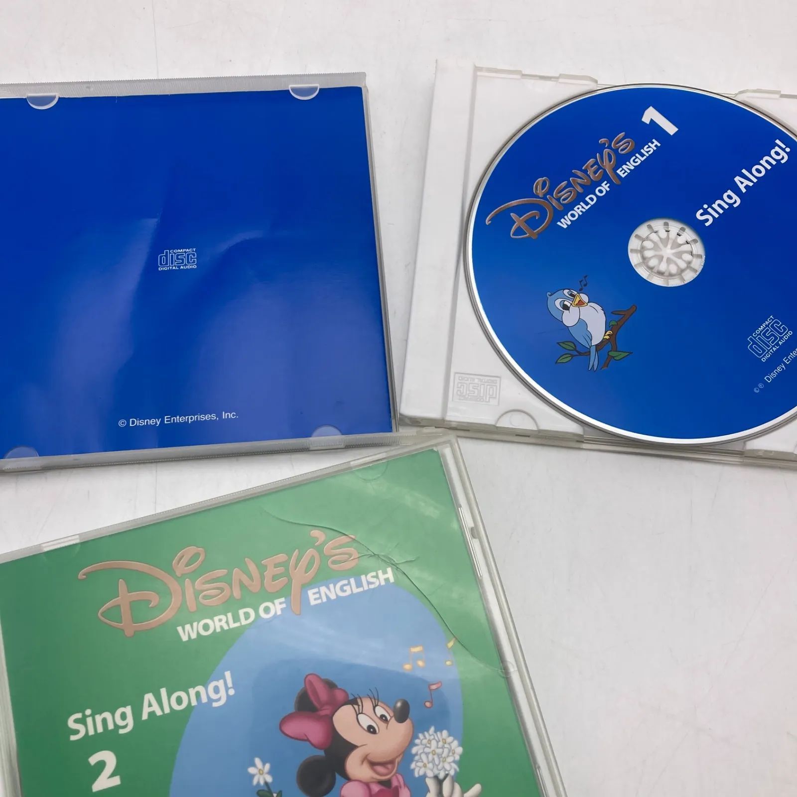 Disney World of English シングアロング DVD 1〜12