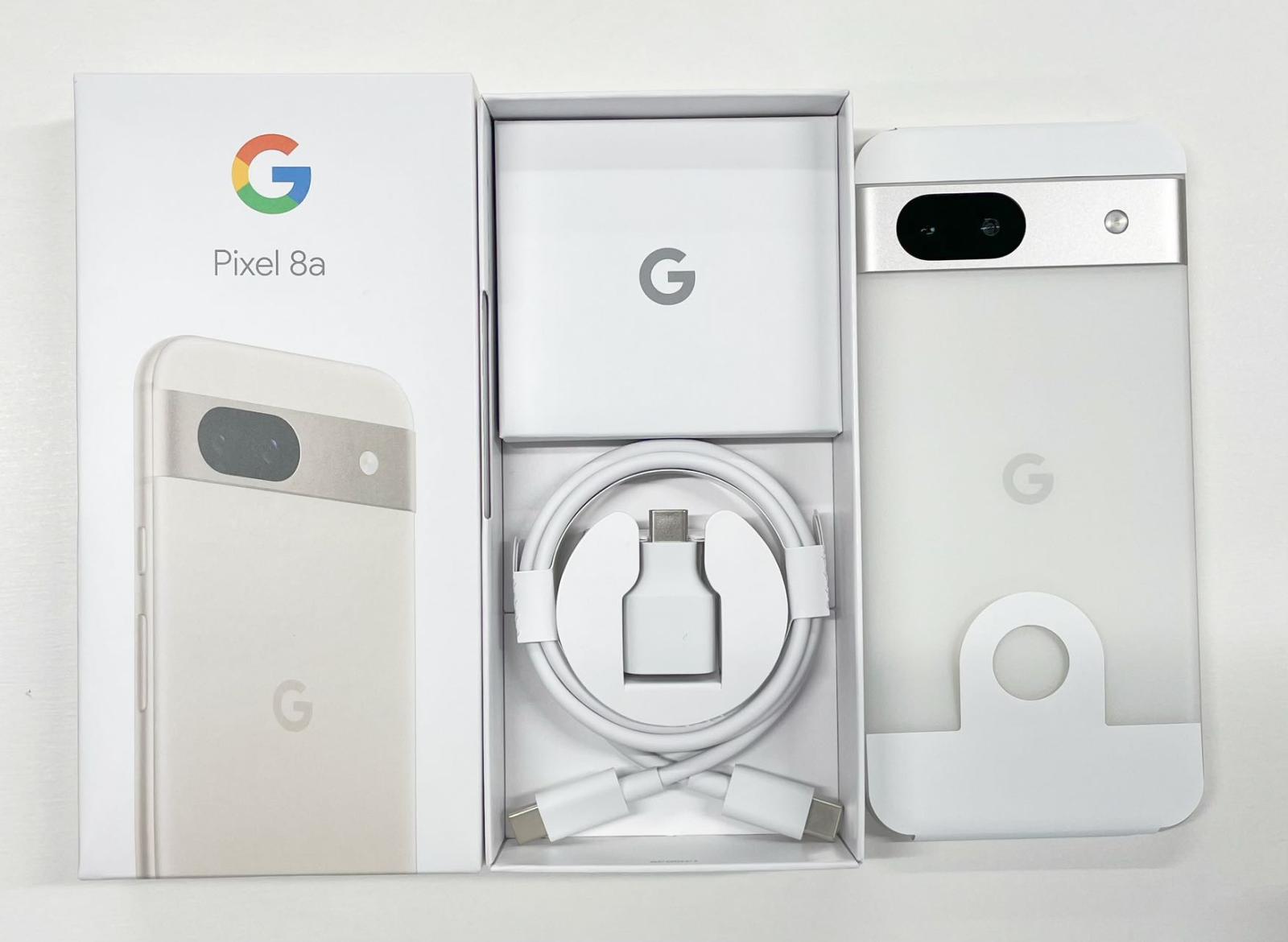 新品」SIMフリー Google Pixel 8a 128GB [Porcelain] 6.1インチ 本体