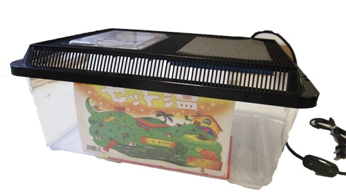 セット温 M みどり商会 爬虫類 小動物 ケージ ヒーター プラスチック