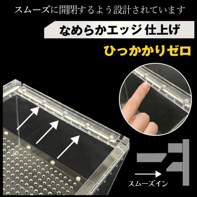 アクリルケージ TOP-AC-3030Ⅱ TOPCREATE(トップクリエイト) 爬虫類
