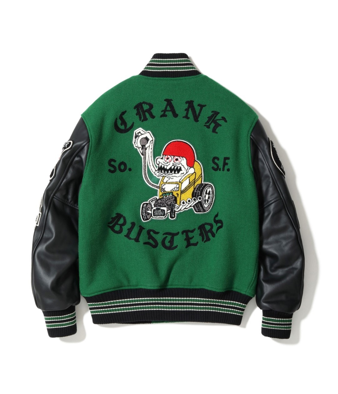 Lot No. WV15602-145 / 30oz. WOOL MELTON AWARD JACKET “CRANK