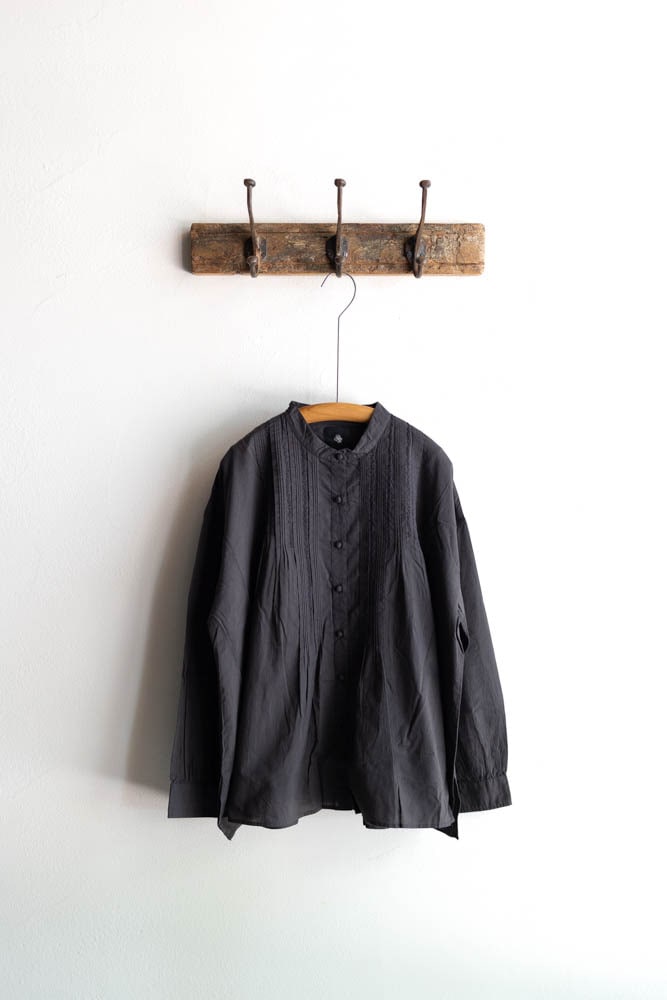 maison de soil メゾンドソイル | 60s ORGANIC CAMBRIC PINTUCK & EMB