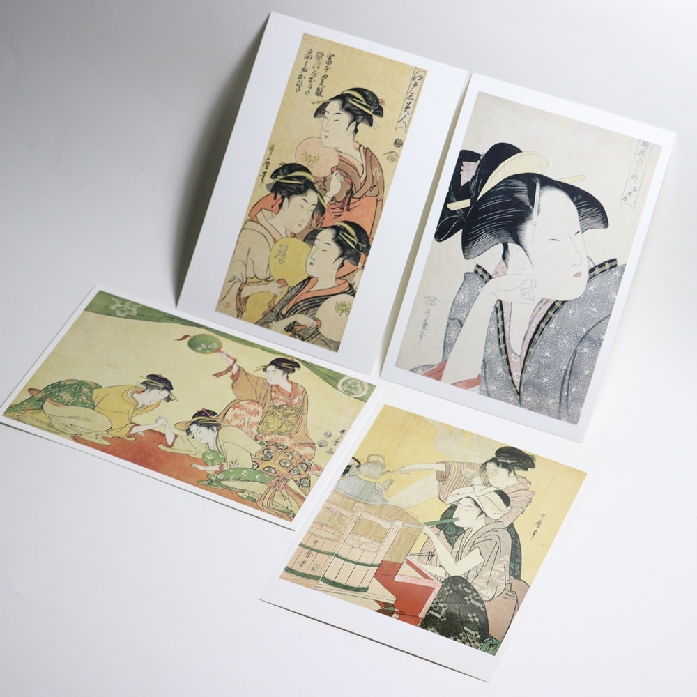 絵はがきセット｢喜多川歌麿｣名品撰 | 紙類 | 東京国立博物館