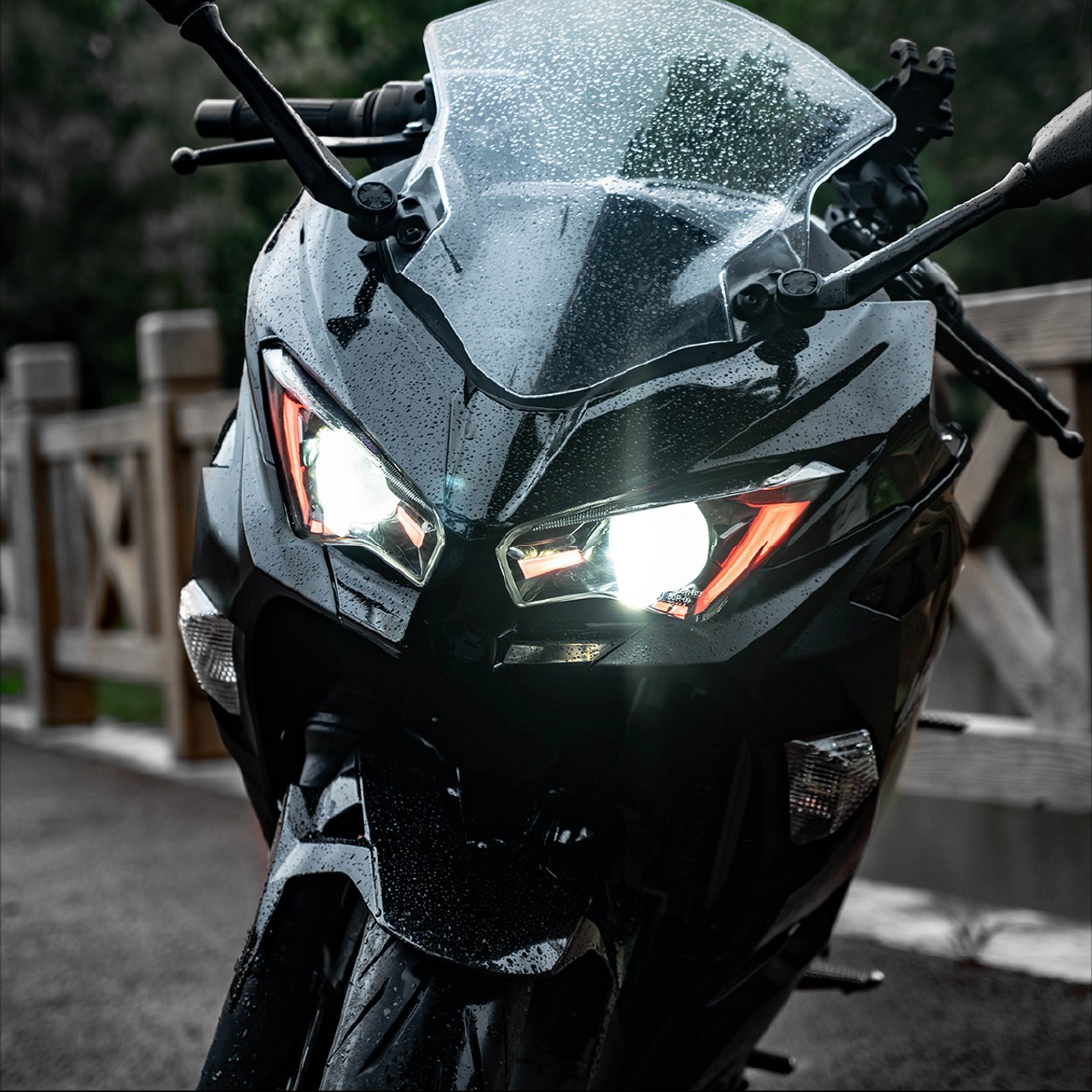 Kawasaki Ninja 650 20-24年 フルLED カスタムヘッドライト | ヘッド