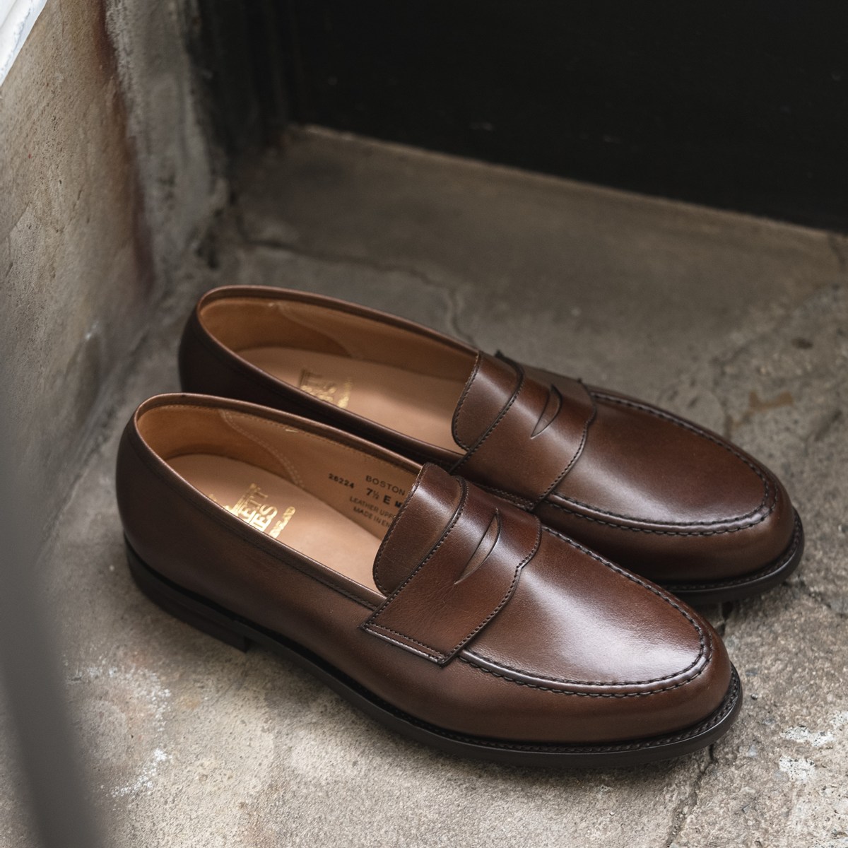 クロケット＆ジョーンズ ボストン2|BOSTON 2 DARKBROWN ローファー