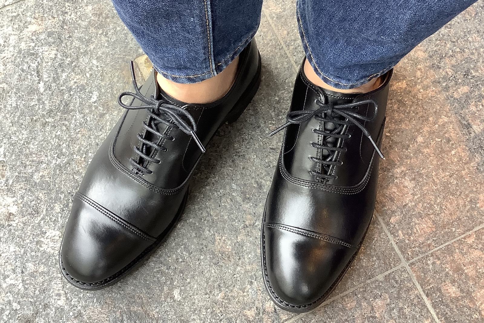 アレン・エドモンズ パークアベニュー|Park Avenue BLACK ストレート