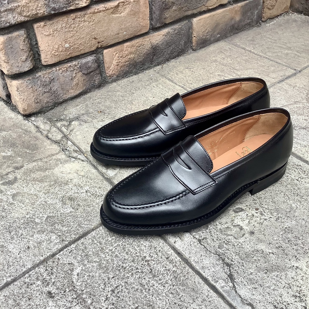 クロケット＆ジョーンズ ローズ|ROSE BLACK ローファー レディース