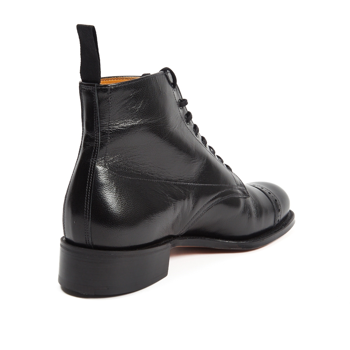 グレンソン シュー 1|SHOE 1 BLACK レースアップブーツ メンズ