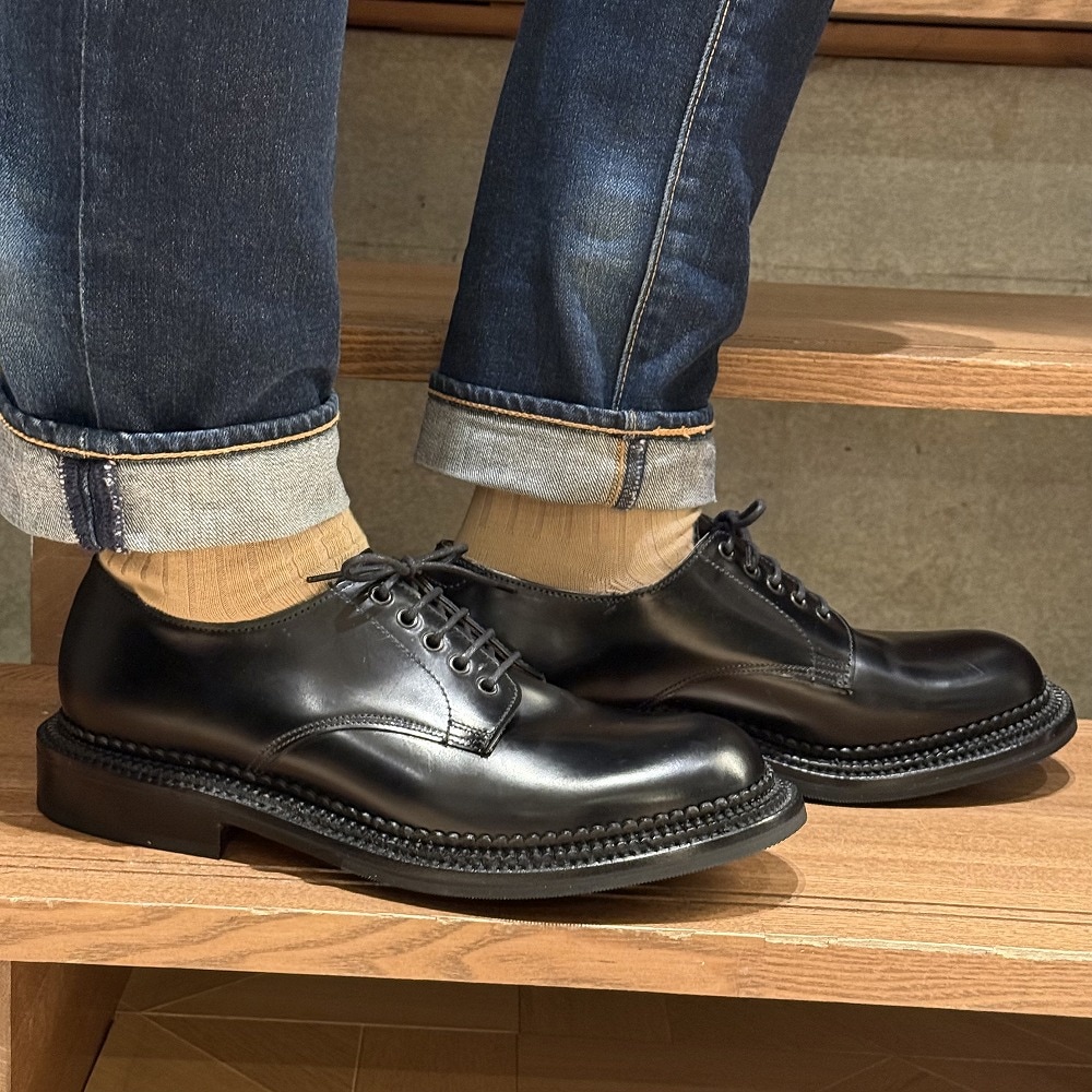 グレンソン ダーモット|DERMOT BLACK プレーントゥ メンズ