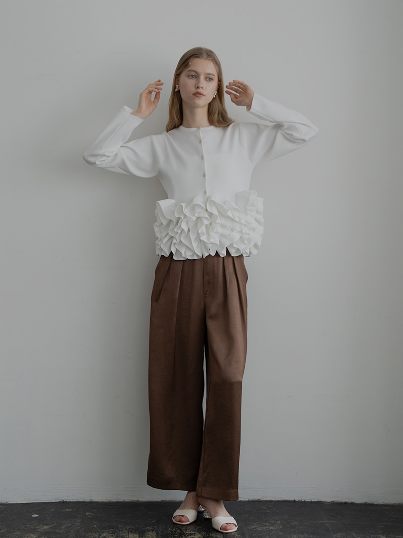 スワンカーディガン | Cardigan,長袖 | | TREFLE＋1（トレフルプラスワン）