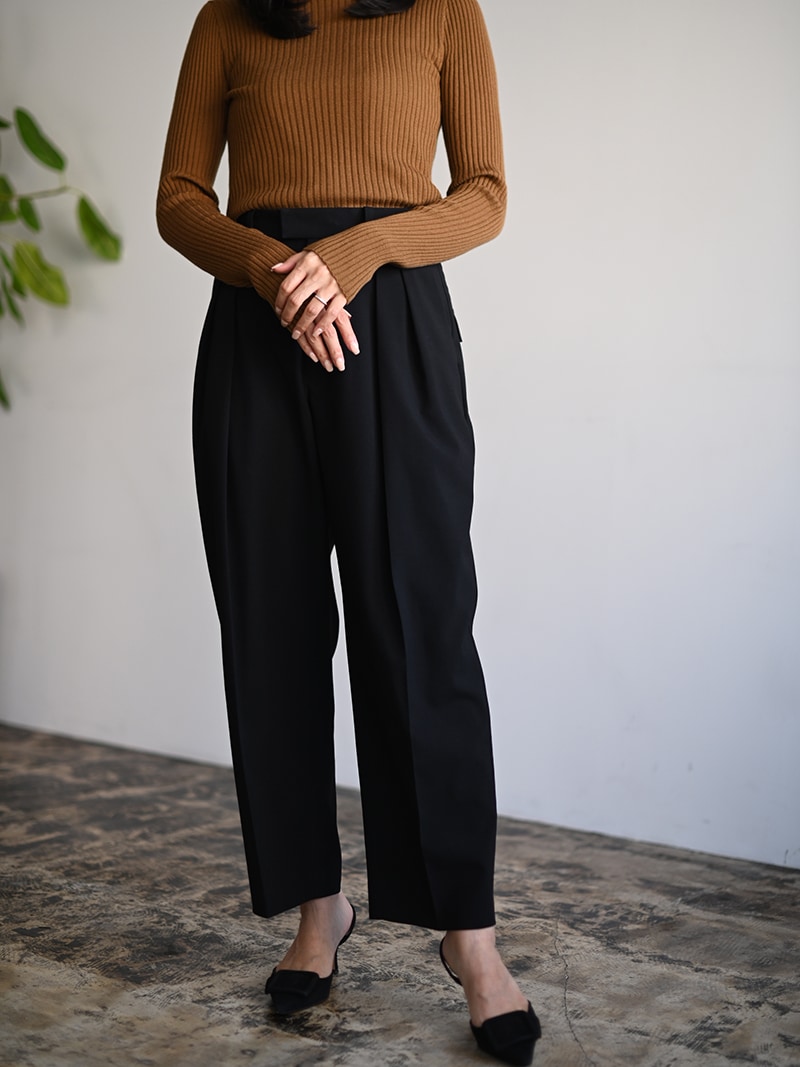 ポケットフリルパンツ(BLACK) | Bottoms,パンツ | | TREFLE＋1