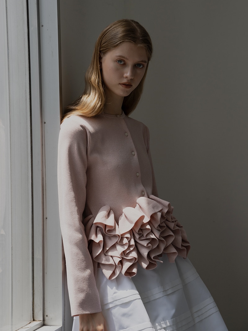 ラメスワンカーディガン | Cardigan,長袖 | | TREFLE＋1（トレフル