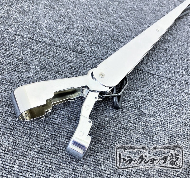 メッキ ワイパーアーム＆ブレードセット エアロタイプ 日野 レンジャー