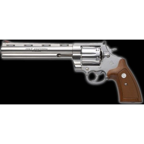 マルシン ガスリボルバー コルトアナコンダ 8インチ 8mm （ステンレス