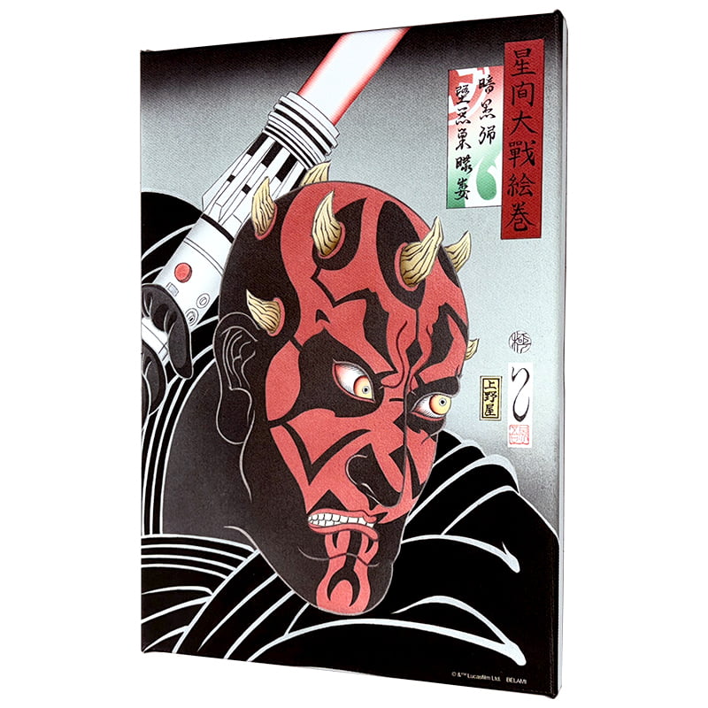 スター・ウォーズ 浮世絵ファブリックボード「星間大戦絵巻 ダース