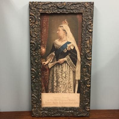 ヴィクトリア女王の肖像 | ディスプレイ,絵 | URAJIYA BRITISH ANTIQUES