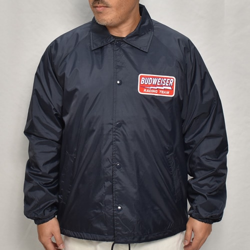 Budweiser Racing Team Nylon Coach Jacket（バドワイザー ナイロン