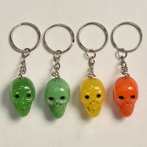 The Spooky Skull Key Holders w/Ball Chain（スカルキーホルダー） [a