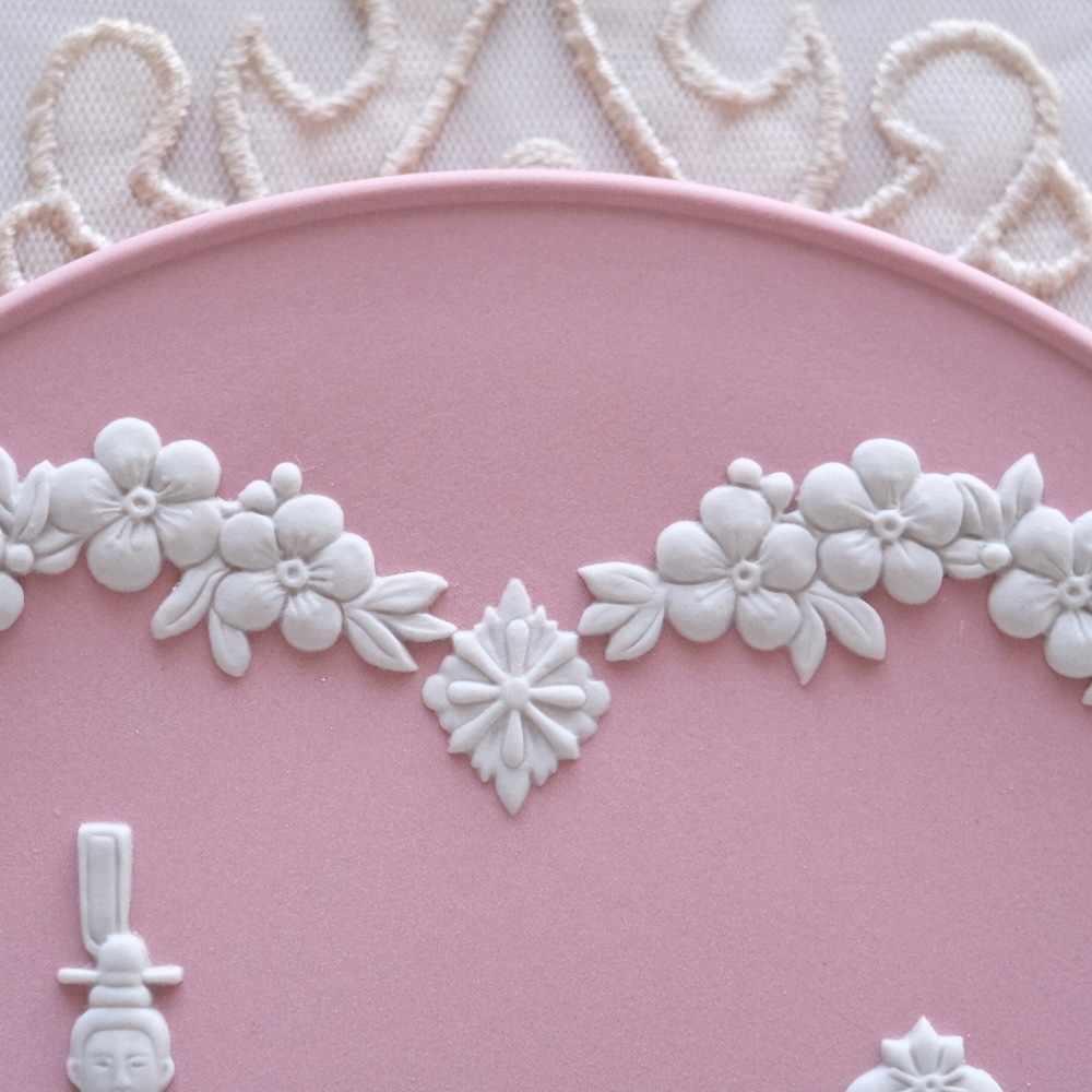 早割】WEDGWOOD ウェッジウッド ジャスパー 雛ドール プレート お雛様